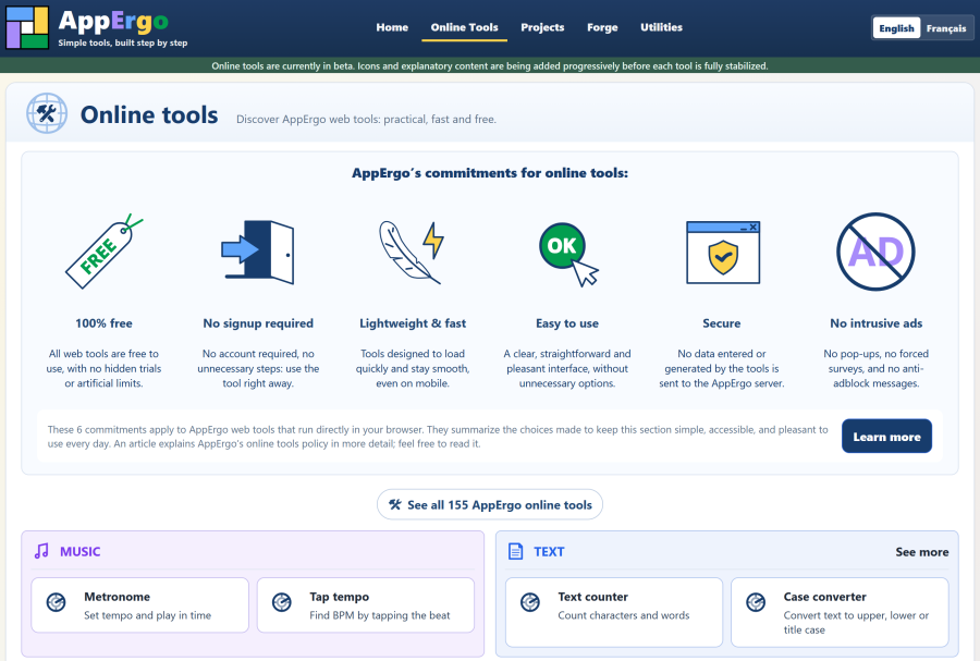 Appergo's 6 Commitments