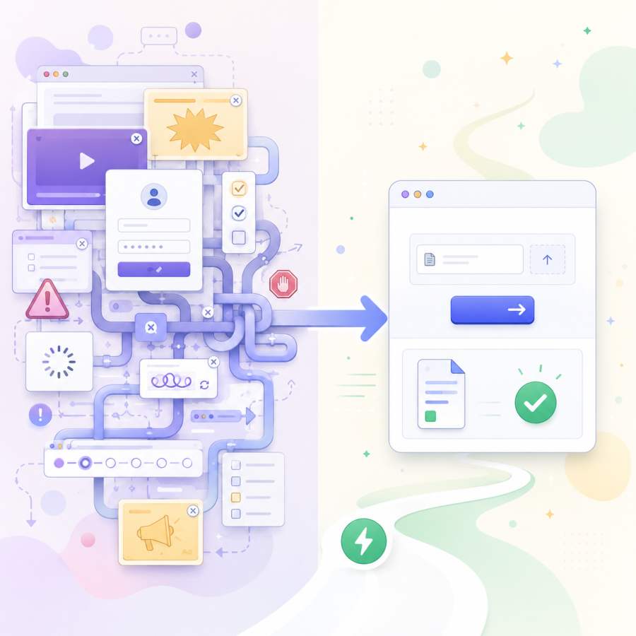 An application's interface should be user-friendly.